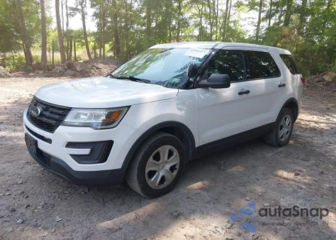 2017 Ford Police Interceptor из США, поврежденный, VIN 1FM5K8AR9HGE14954